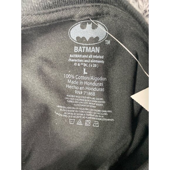 BATMAN DC COMICS Retro‎ Gargoyle 90's Shirt Mens SZ L Black Lightning Dark Hero - Picture 7 of 7